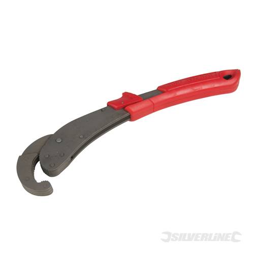 Silverline 254284 Super Grip Pipe Wrench 13.5 - 33.5mm Jaw - SIL254284 