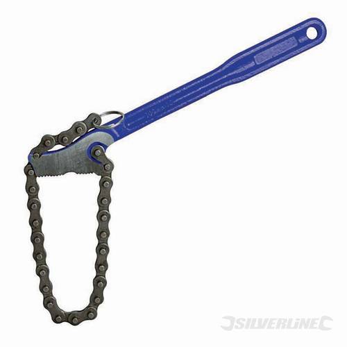 Silverline 282452 Chain Wrench 230 x 150mm - SIL282452 