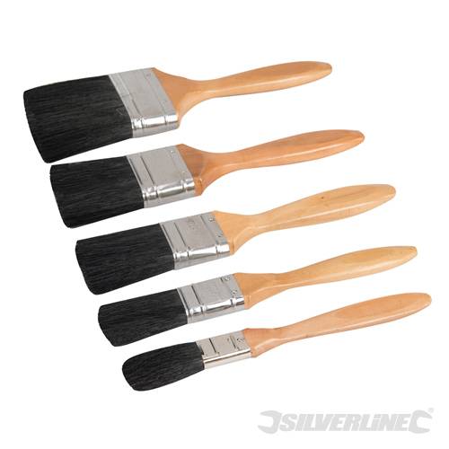 Silverline 427557 Premium Brush Set 5pce 5pce - SIL427557 