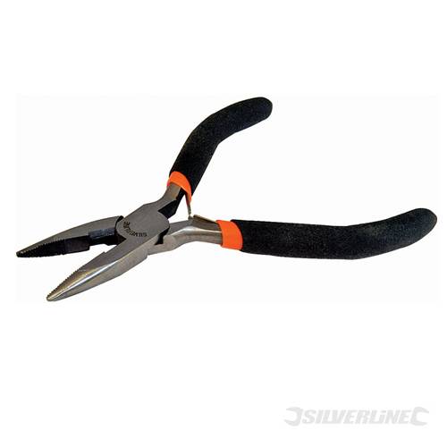 Silverline 456942 Long Nose Electronics Pliers 125mm - SIL456942 - SOLD-OUT!! 