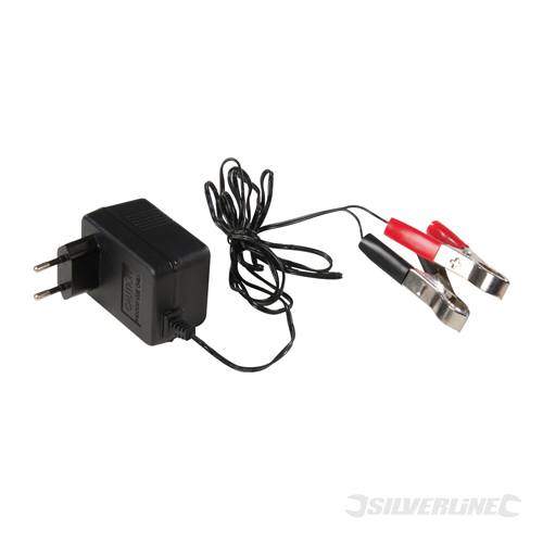 Silverline 608397 Trickle Charger Euro Plug 12V 500mA - SIL608397 - DISCONITINUED  
