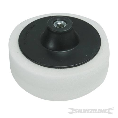 Silverline 633521 Polishing Sponge White 150mm - SIL633521 