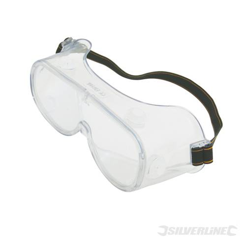 Silverline 633740 Safety Goggles Indirect Indirect Ventilation - SIL633740 