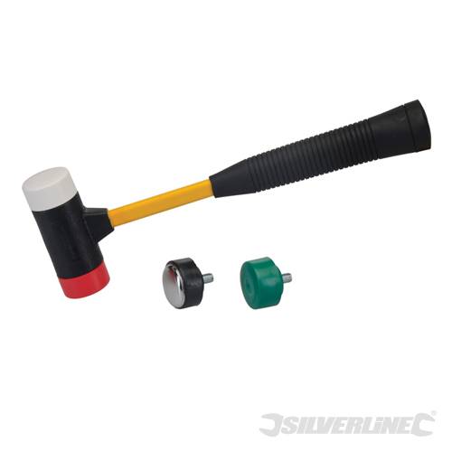 Silverline 633905 4-in-1 Multi-Head Hammer 300mm - SIL633905 