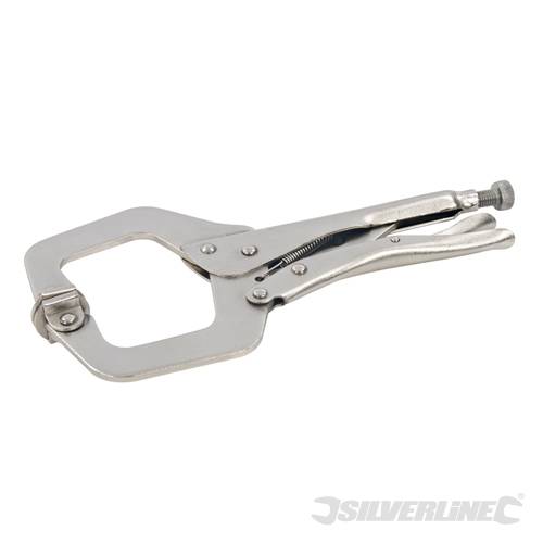 Silverline 675135 C-Type Welding Clamps 150mm - SIL675135 