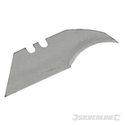 Silverline 675229 Concave Utility Blades 10pk 10pk - SIL675229 