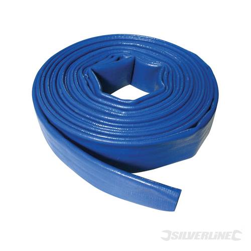 Silverline 675246 Flat Discharge Hose 10m x 50mm - SIL675246 
