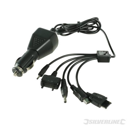 Silverline 699949 In-Car Phone Charger 12V - SIL699949 