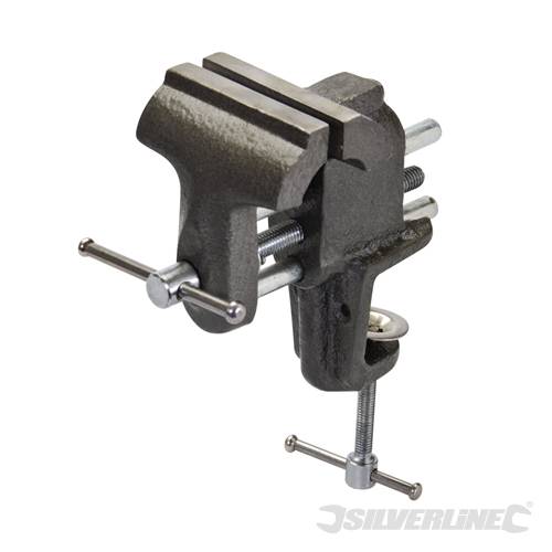 Silverline 702535 Table Vice 75mm - SIL702535 