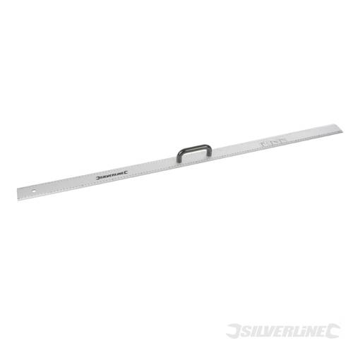 Silverline 731210 Aluminium Rule with Handle 1200mm - SIL731210 