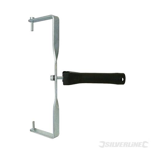 Silverline 763564 Double Arm Roller Frame 300mm - SIL763564 