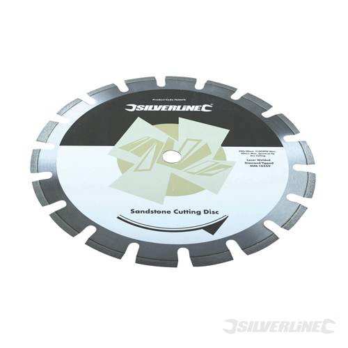 Silverline 763574 Sandstone Cutting Blade 300 x 20mm - SIL763574 