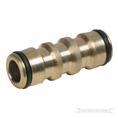 Silverline 783093 Quick Connect Joiner Brass 1/2" - SIL783093 