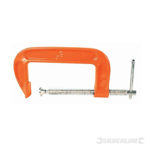 Silverline VC22 G-Clamp 50mm - SILVC22 