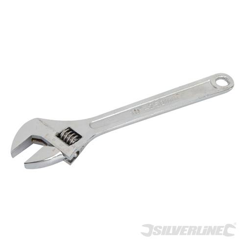 Silverline WR30 Adjustable Wrench Length 250mm - Jaw 30mm - SILWR30 