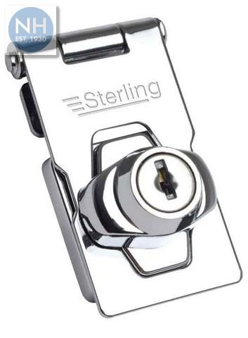Sterling LGH100 Locking Hasp 76mm CP - STELGH100 