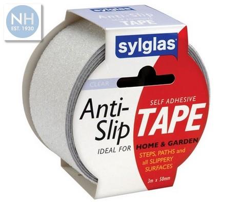 Sylglas Clear Anti Slip Tape 50mm x 3m - SYLANTISLIPCLE 