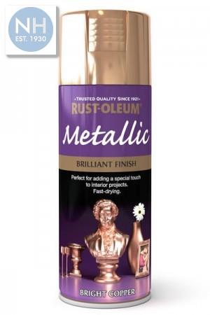Rustoleum Metallic Bright Copper Spray 400ml - TORMETBRCP 