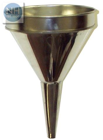 Wesco 30050 Round Rim Metal Funnel 8" - WES30050 - DISCONTINUED 