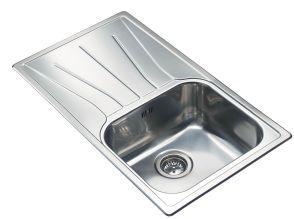 Reginox Diplomat 10 Eco Stainless Steel Sink (Reversibe) - RLE217SB/DIPLOMAT 10 ECO