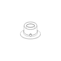 Remeha 60/100 Concentric Vertical Terminal Adaptor - S62768 - DISCONTINUED 