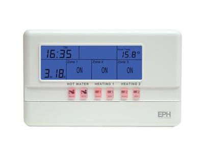 EPH Controls 3 Zone Hard Wired Programmer - R37-HW 