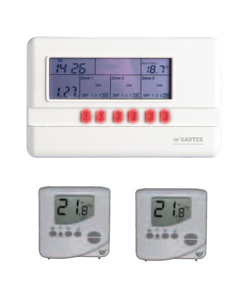 EPH Controls 3 Zone Wireless Programmer (PACK 3) - T37-RF & 2 x TRF - CWP3