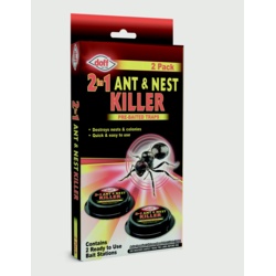 Doff 2 In 1 Ant & Nest Killer Bait Stations - Pack 2 - STX-100120 