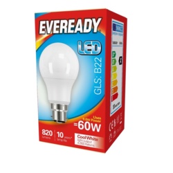 Eveready LED GLS - 60W 820lm B22 - STX-101072 