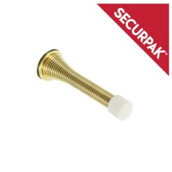 Securpak Spring Door Stop Pack 2 - 75mm BP - STX-101374 