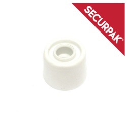 Securpak 32mm Door Stop - White Pack 4 - STX-101376 