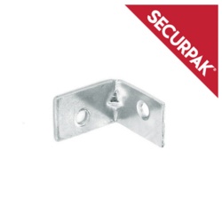 Securpak Zinc Plated Corner Brace - 25mm Pack 8 - STX-101469 