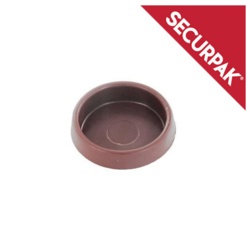Securpak Brown Castor Cup - Large Pack 2 - STX-101501 