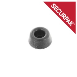 Securpak Black Seat Buffer - 19mm Pack 6 - STX-101504 