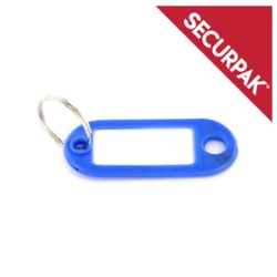 Securpak Key Ring With Tab - Pack 8 - STX-101506 