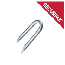 Securpak Zinc Plated Netting Staples - 115g 19mm - STX-101606 