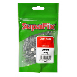 SupaFix Clout Nails - 20mm x 2.65mm x 250g - Galvanised - STX-101760 