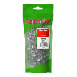 SupaFix Clout Nails - 40mm x 2.65mm x 500g - Galvanised - STX-101832 
