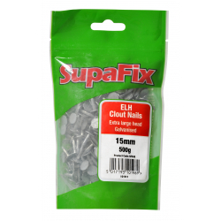 SupaFix ELH Clout Nail - 15mm x 3mm - 500g - STX-101911 