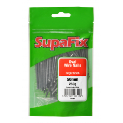 SupaFix Oval Wire Nails - 50mm x 250g - STX-102280 