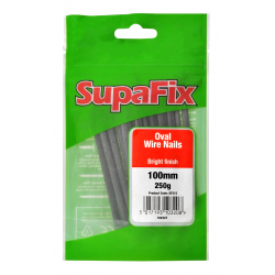SupaFix Oval Wire Nails - 100mm x 250g - STX-102347 