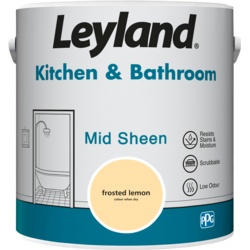 Leyland Kitchen & Bathroom Mid Sheen 2.5L - Frosted Lemon - STX-102768 