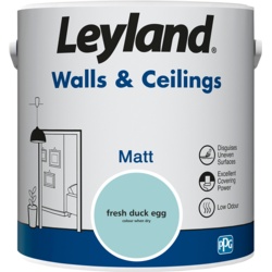 Leyland Walls & Ceilings Matt 2.5L - Fresh Duck Egg - STX-102806 
