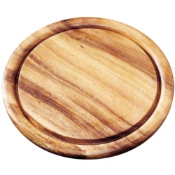 Fackelmann Hard Wood Cutting Board - Round 25cm - STX-102863 