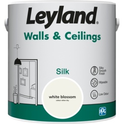 Leyland Walls & Ceilings Silk 2.5L - White Blossom - STX-102908 