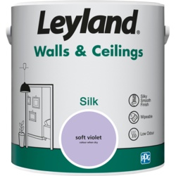 Leyland Walls & Ceilings Silk 2.5L - Soft Violet - STX-102911 