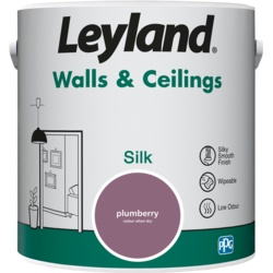 Leyland Walls & Ceilings Silk 2.5L - Plumberry - STX-102912 