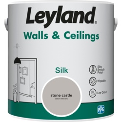 Leyland Walls & Ceilings Silk 2.5L - Stone Castle - STX-102914 