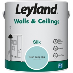 Leyland Walls & Ceilings Silk 2.5L - Fresh Duck Egg - STX-102918 