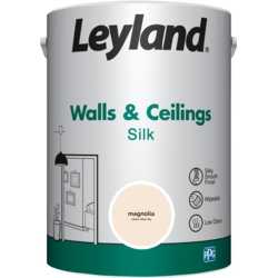 Leyland Walls & Ceilings Silk 5L - Magnolia - STX-102922 